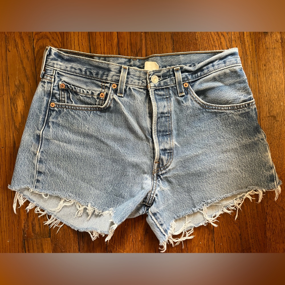 Levi’s 501 Denim Blue Women's Shorts